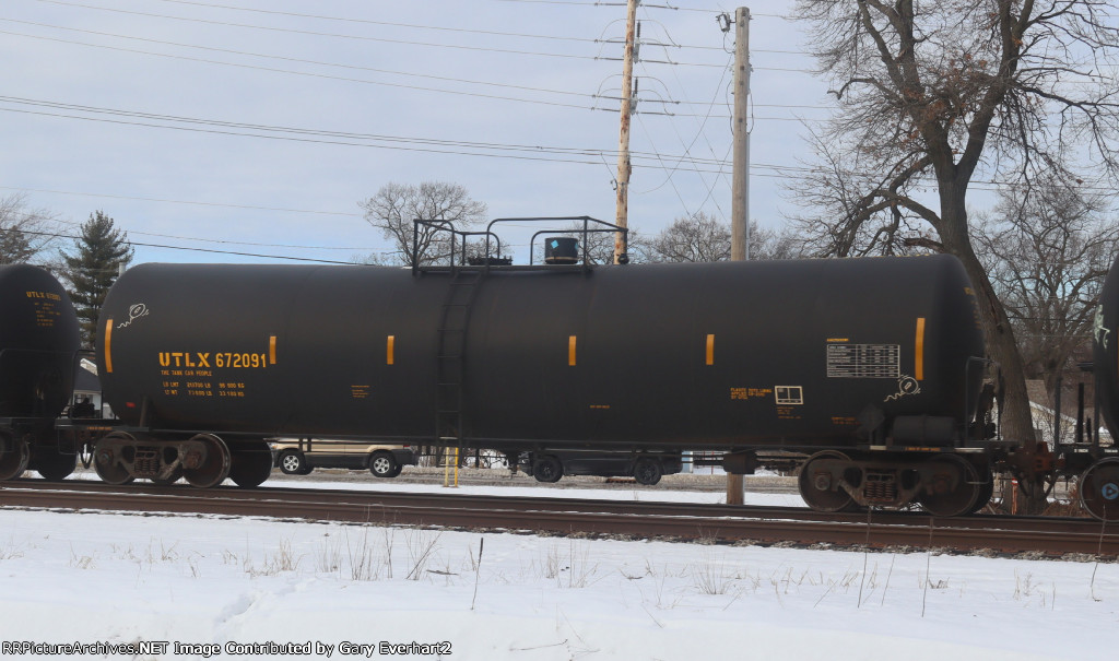 UTLX 672091 - Union Tank Car